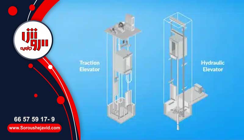 مقایسه آسانسور هیدرولیک و کششی